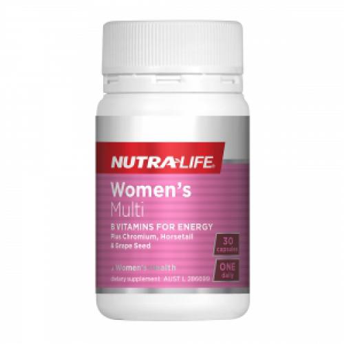 【保健专区】Nutra Life 纽乐 女性复合维生素 30粒 Nutralife Women's Multi 30C